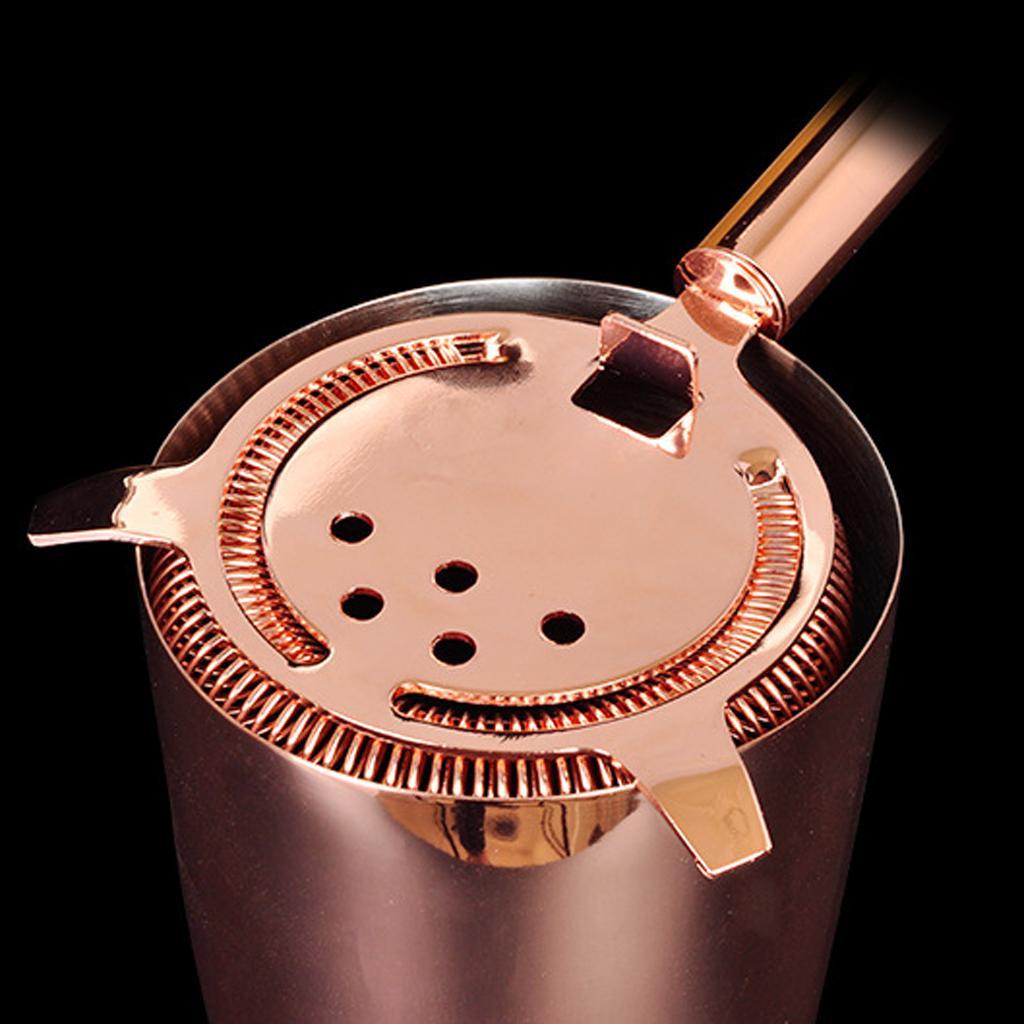 Cocktail Strainer Stainless Steel Strainer Bartenders Bar silvery