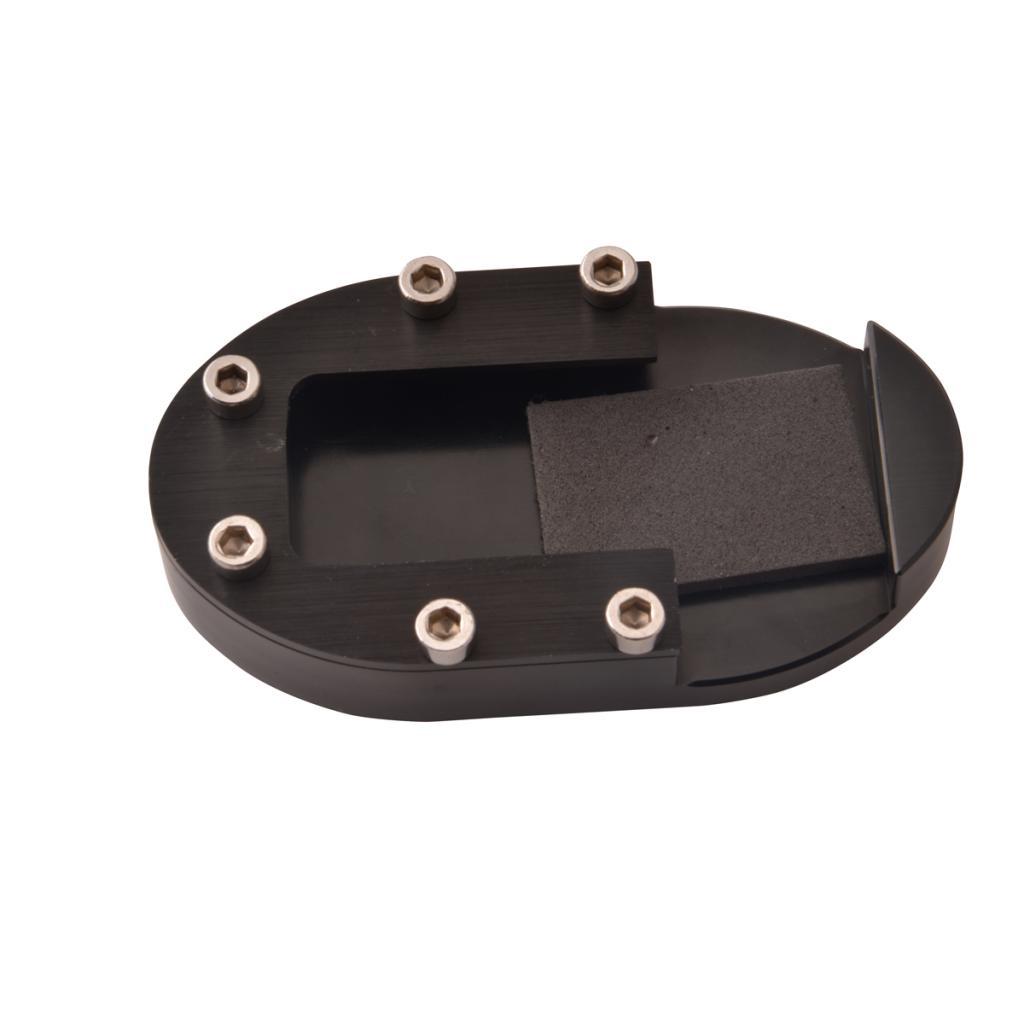Black Aluminum Footrest Brake Pad Cover Protector Motorbike ATV Accessories