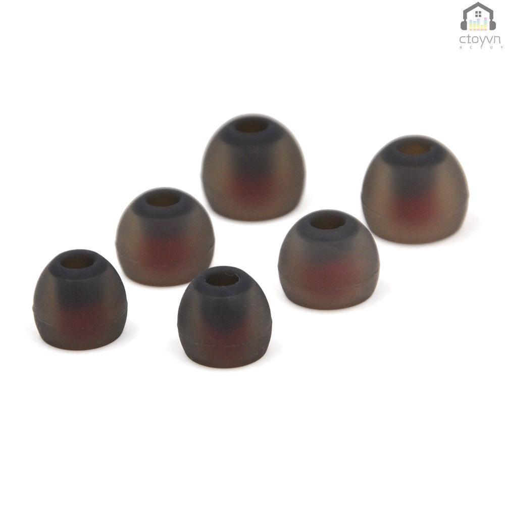 Set 3 cặp 6 cặp nút tai nghe nhét tai L M S 3.8mm cho KZ IE80
