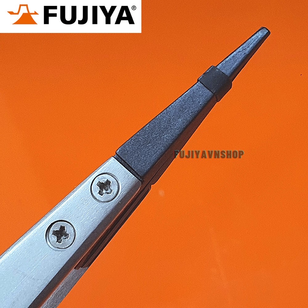 Cây nhíp kỹ thuật tĩnh điện mũi thẳng Fujiya FPT00E-130