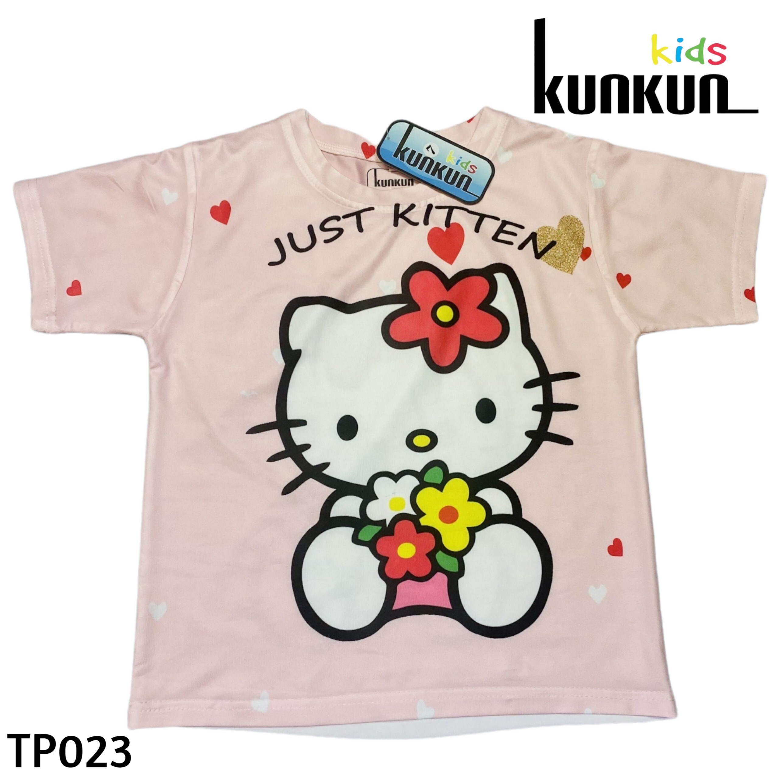 Đồ Bộ Bé Gái Hình Hello Kitty In 3D 23 (Size