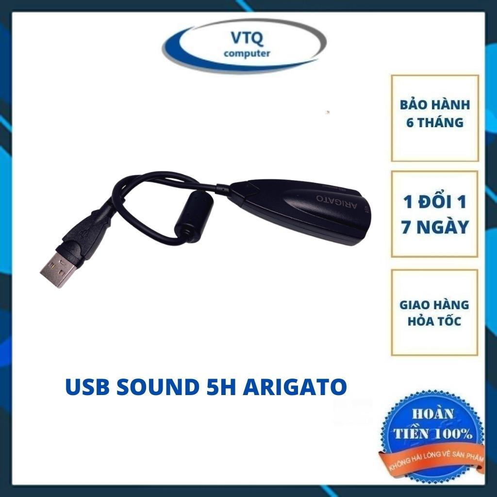 USB Sound 5HV2 7.1 cao cấp,sound 5H tiện lợi chuyển đổi từ USB sang âm thanh ARIGATO