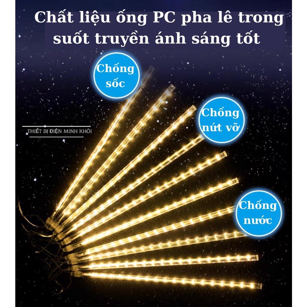 Đèn Led Sao Băng 8 ống 50cm Đủ Màu, dây đèn led trang trí sao băng