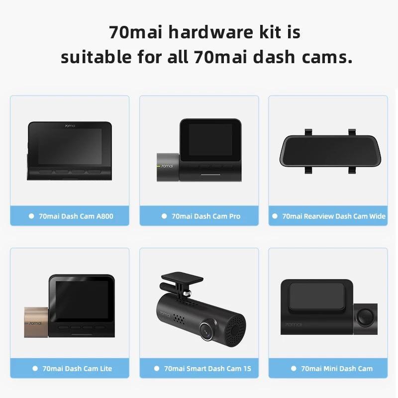 Dây nguồn Hardware Kit 70mai , đấu trực tiếp điện cho Camera hành trình 70mai Dash Cam A800 -Hàng Chính Hãng