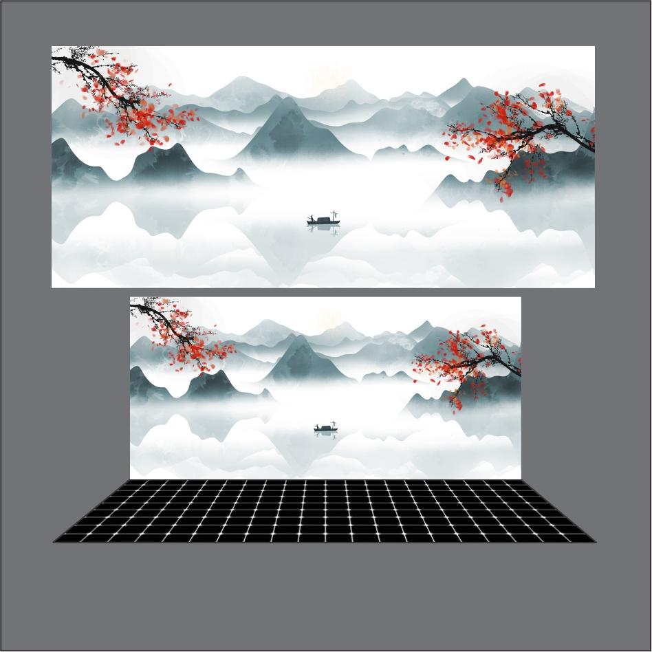 Decal dán hồ cá 3D nhiều kích thước giá rẻ