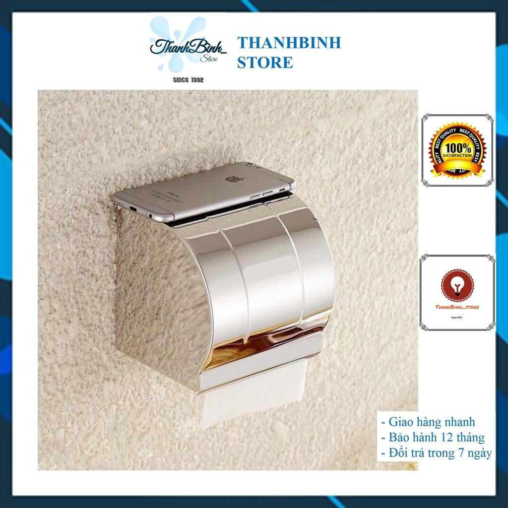 LÔ GIẤY VỆ SINH HỘP KÍN INOX 304 DÀY DẶN