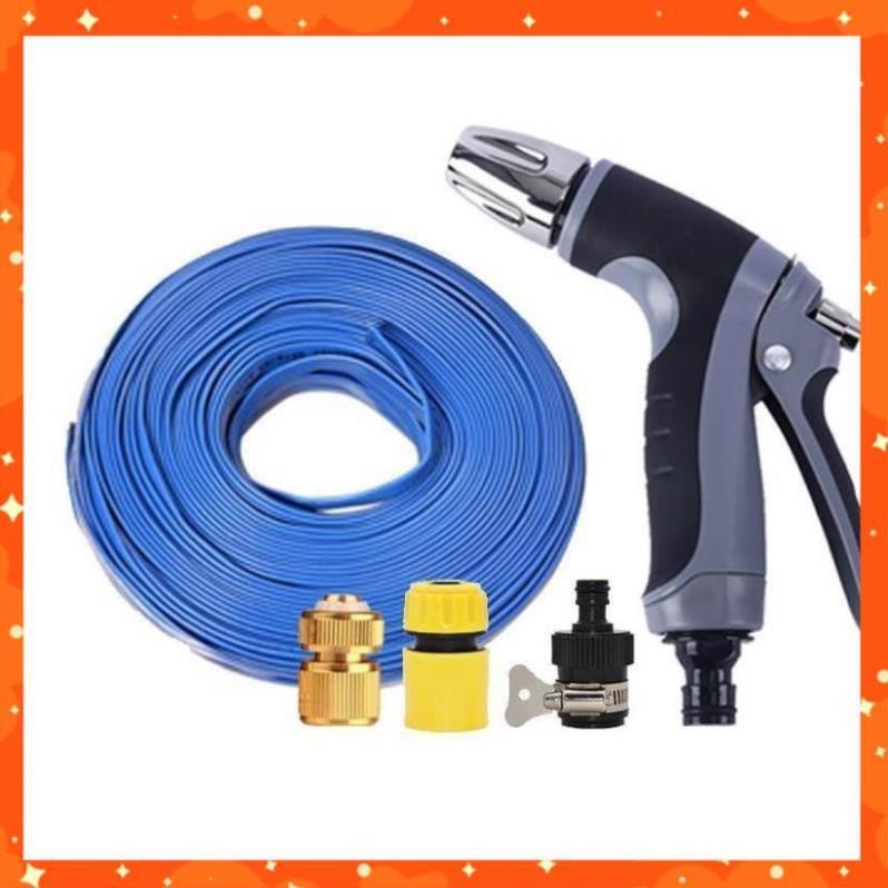 Bộ dây và vòi xịt rửa xe tưới cây tăng áp 7-10M 206817