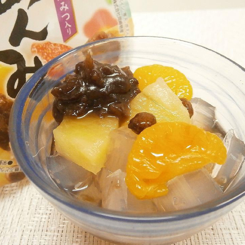 Thạch cốc trái cây, thạch hoa quả 280g - 330g/ hộp - hàng nội địa Nhật Bản