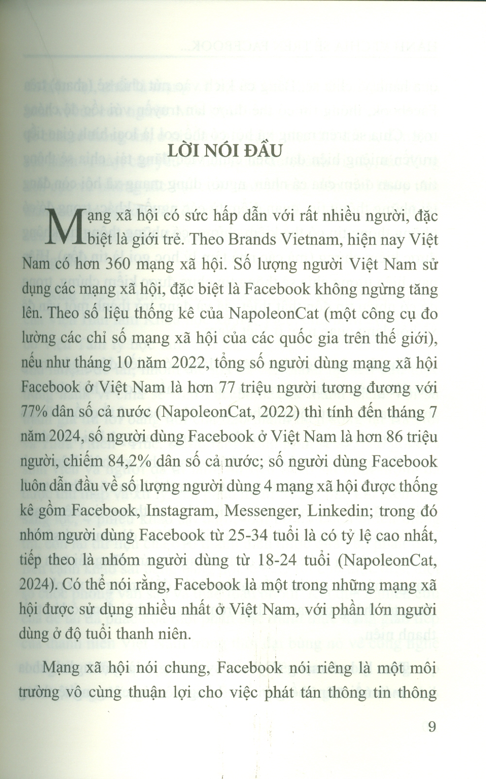 Hành Vi Chia Sẻ Trên F.a.c.e.b.o.o.k Của Giới Trẻ Hiện Nay (Sách Chuyên Khảo)