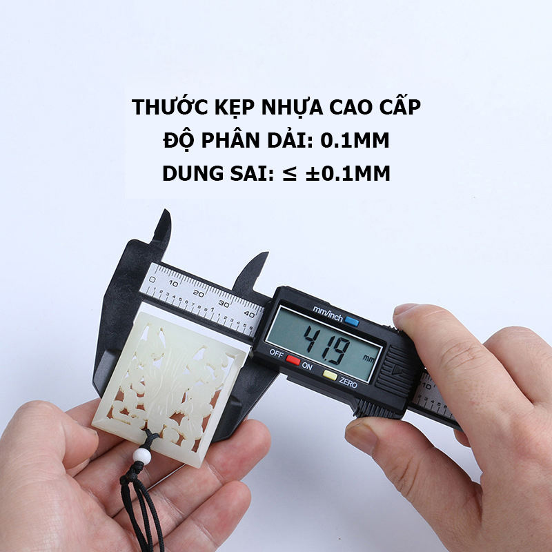 Thước kẹp điện tử thông minh tặng kèm pin