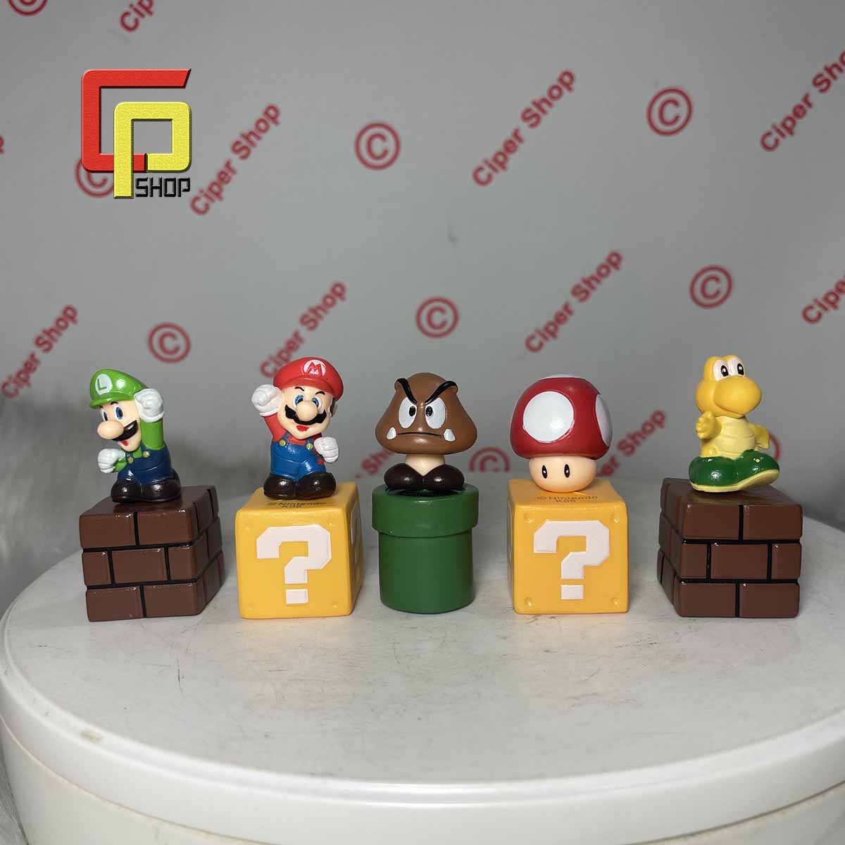 Mô hình nhân vật trong game Mario - Figure Mario bros - Mô hình Mario mini