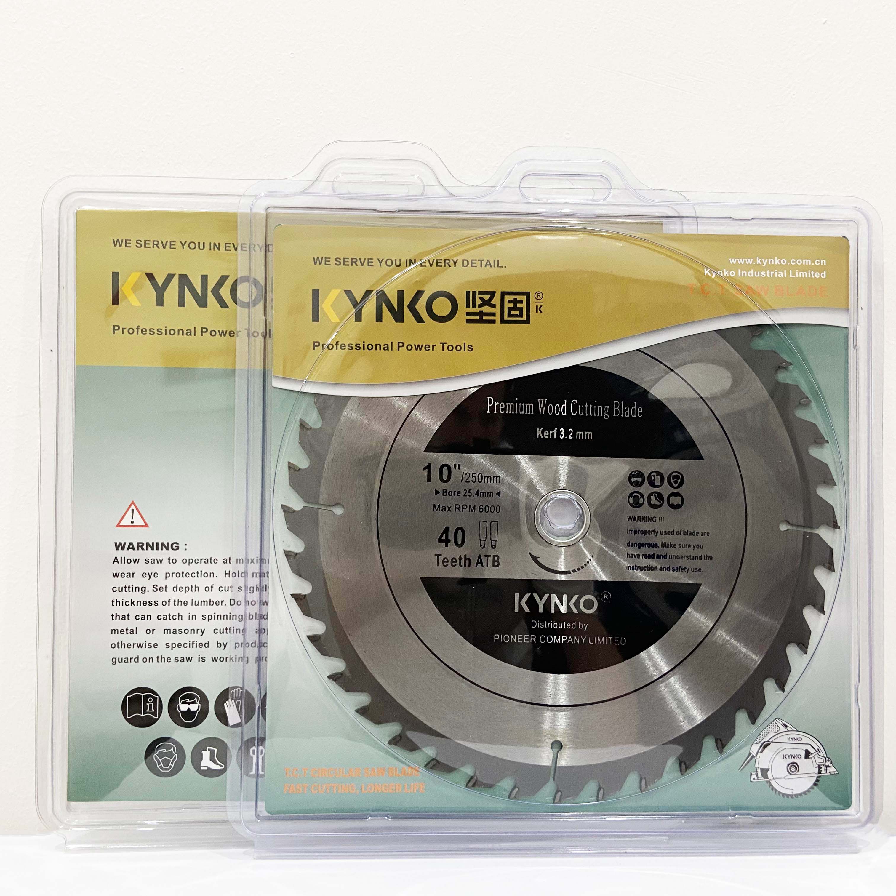LƯỠI CƯA GỖ 40 RĂNG KYNKO WGZ250040PD25b22 CHÍNH HÃNG GIÁ TỐT