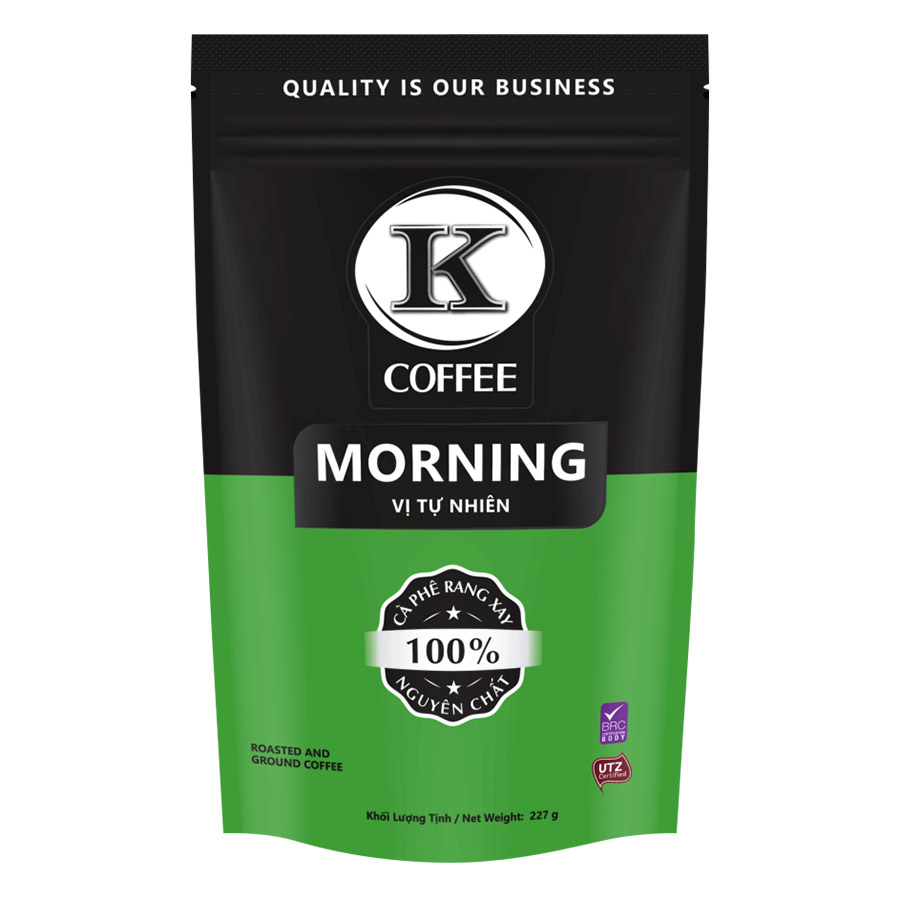 Cà Phê Rang Xay K-Coffee Morning (227g / Túi)