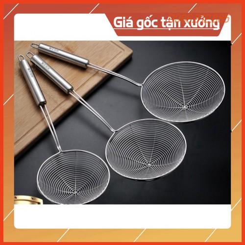 Chao lẩu vợt đồ rán  inox (Loại 1)