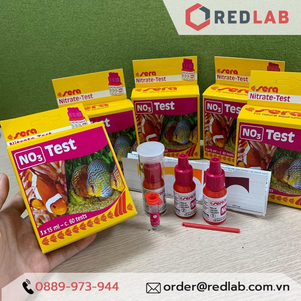Test NO3 Sera - Bộ test nước xác định hàm lượng Nitrate trong nuôi tôm, cá thủy sản