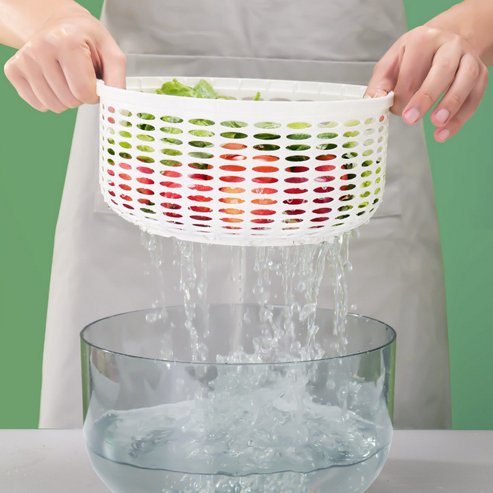 Chậu Quay Tách Nước Làm Khô Rau Củ Bằng Điện Dehydrator Merit 6L - Home Decor Furniture