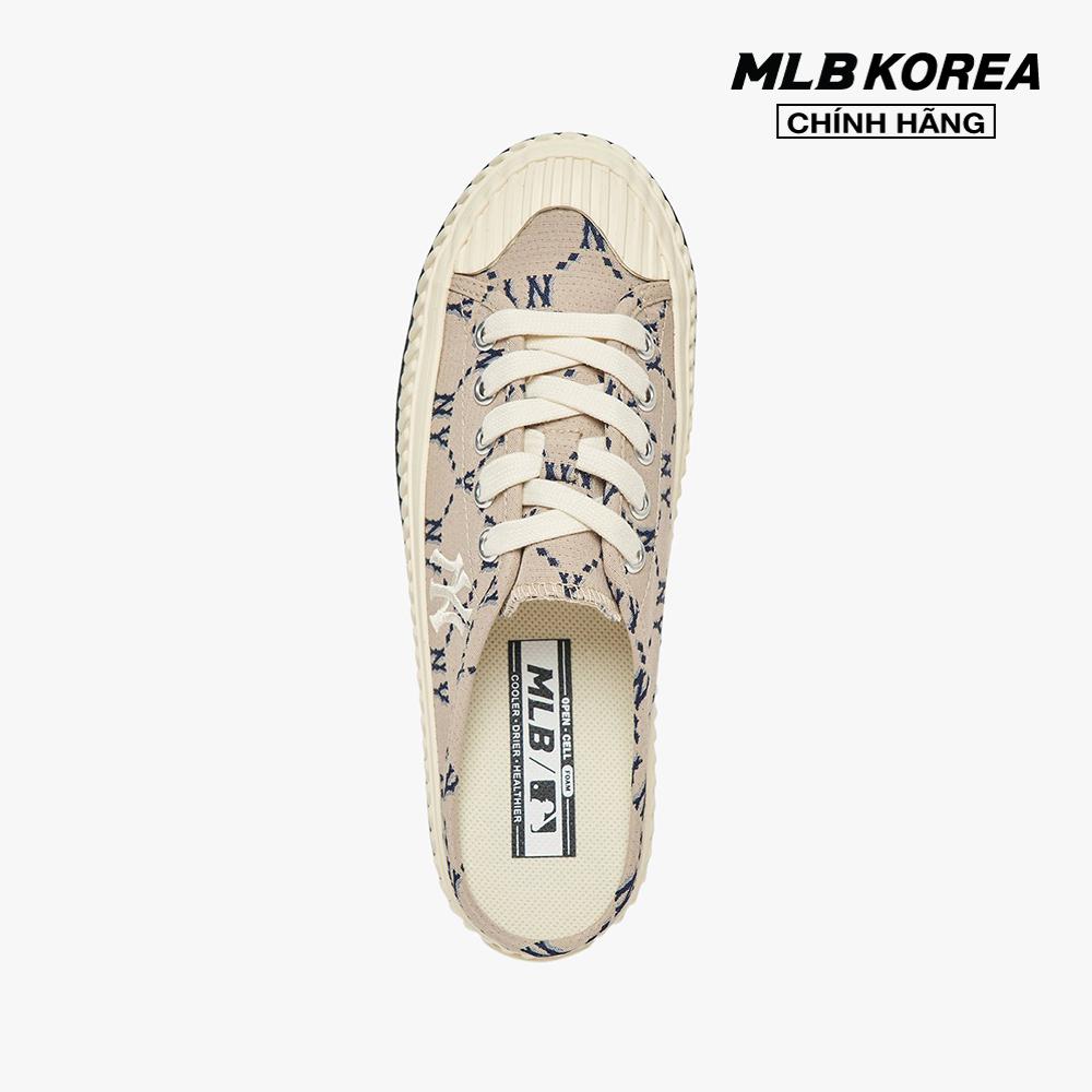 MLB - Giày mule thời trang Playball Dia Monogram 3AMUMDA2N-50BGS