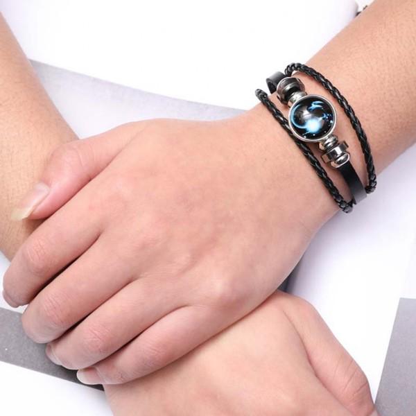 VÒNG TAY 12 CUNG HOÀNG ĐẠO DÂY RÚT VT03