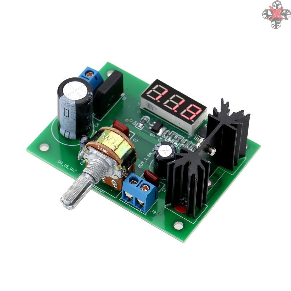 Mô Đun Hạ Áp Lm317 Ac / Dc Có Màn Hình Led Hiển Thị