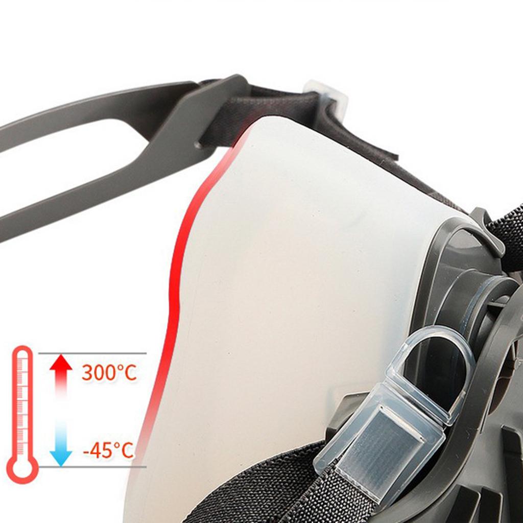 Silica Gel Half Face Dust Mask Breathing Dust-proof Anti-fog Mask