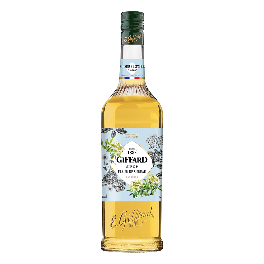 Siro Giffard Elderflower (Hoa Nhài) 1L
