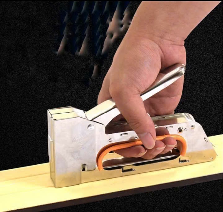 Máy bản đinh ghim cầm tay tặng kèm hộp 200 ghim