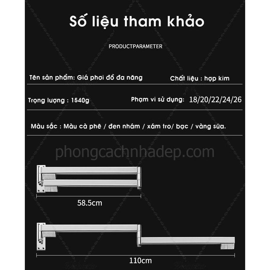 Cây Treo Đồ Thu Xếp Mở Thông Minh – Xoay 360 Độ Tiện Lợi ️Hanrui Offical️