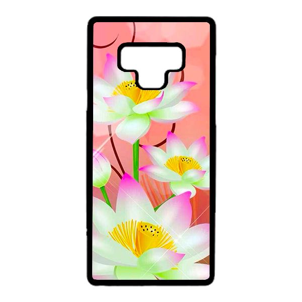 Ốp lưng cho Samsung Galaxy Note 9 NỀN HOA SEN 1 - Hàng chính hãng