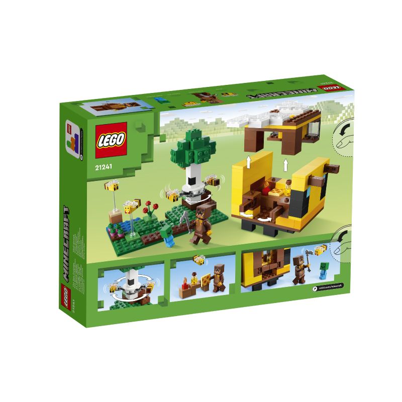 Đồ Chơi Lắp Ráp LEGO Minecraft Ngôi Nhà Ong 21241 (254 chi tiết)