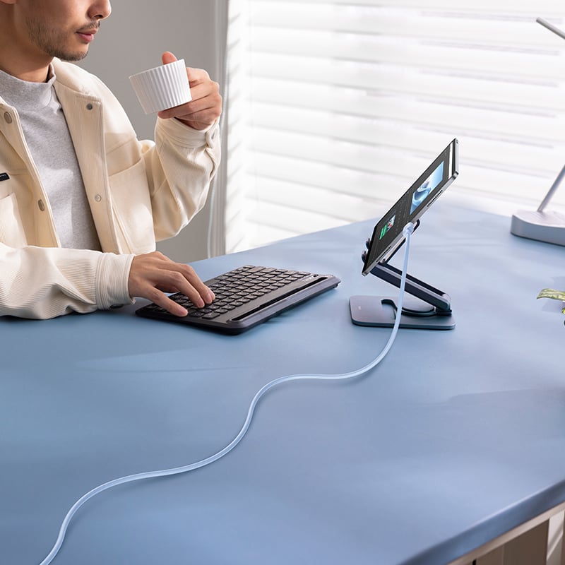 Cáp Sạc Nhanh Baseus Silky Series USB to IP 2.4A (480Mbps) - Hàng chính hãng
