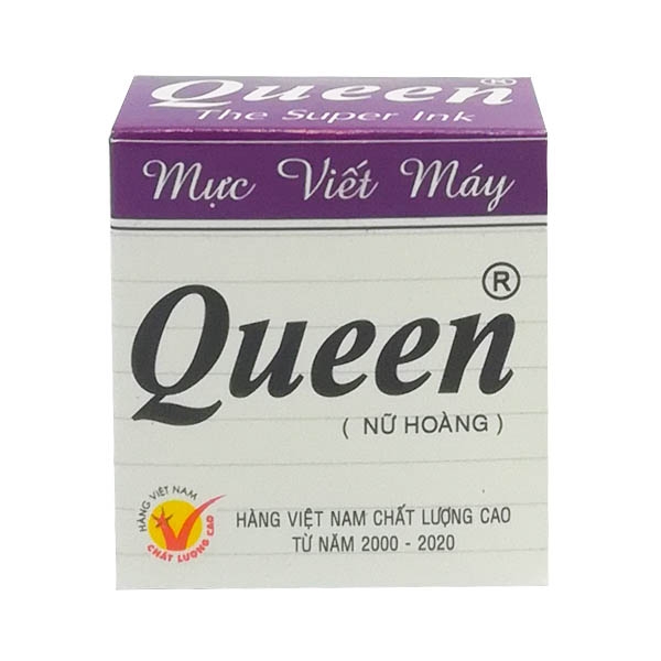 Mực Viết Máy Queen - Mực Tím