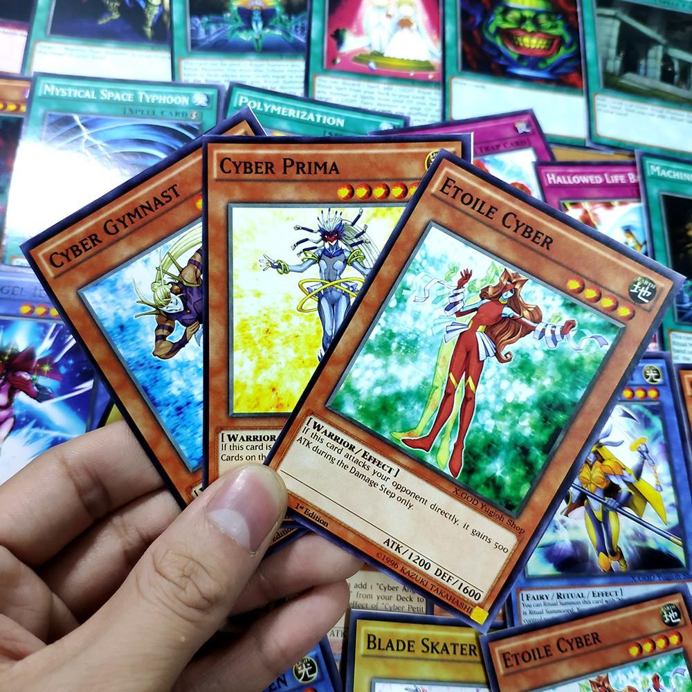 Bài Yugioh ️️ Thẻ bài Yugioh Cyber Angel Asuka deck 41 lá