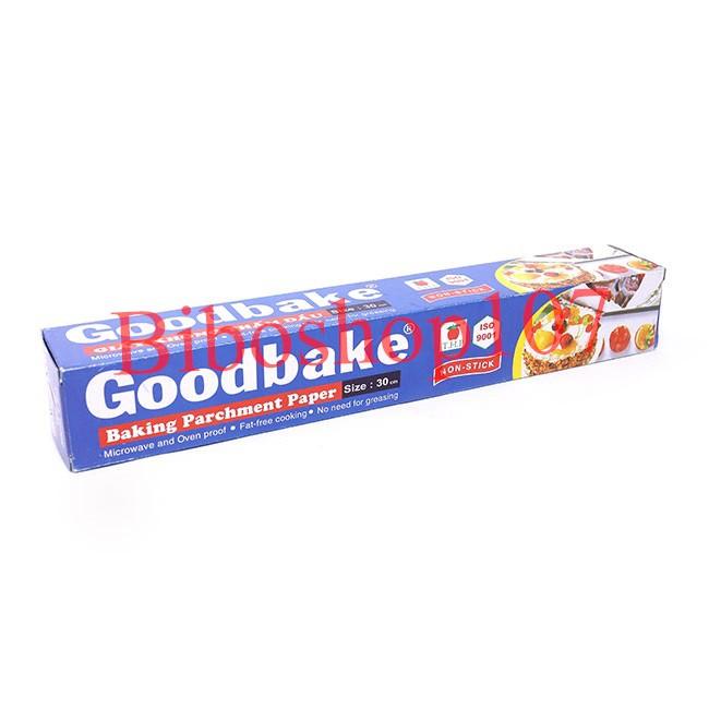 Cuộn giấy lót nướng bánh Goodbake 30cm x 5m - Giấy nến chống dính