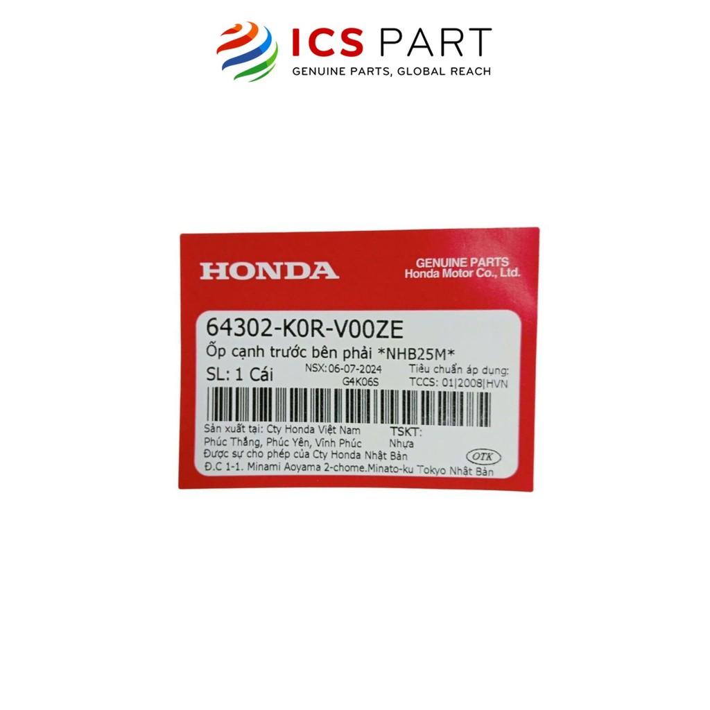 Ốp Cạnh Trước Bên Phải HONDA Sh 125 / Sh 150 Nhb25M (64302K0RV00ZE)