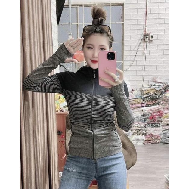 Áo khoác dệt kim Quảng Châu siêu xịn mịn mát - size 40-60kg