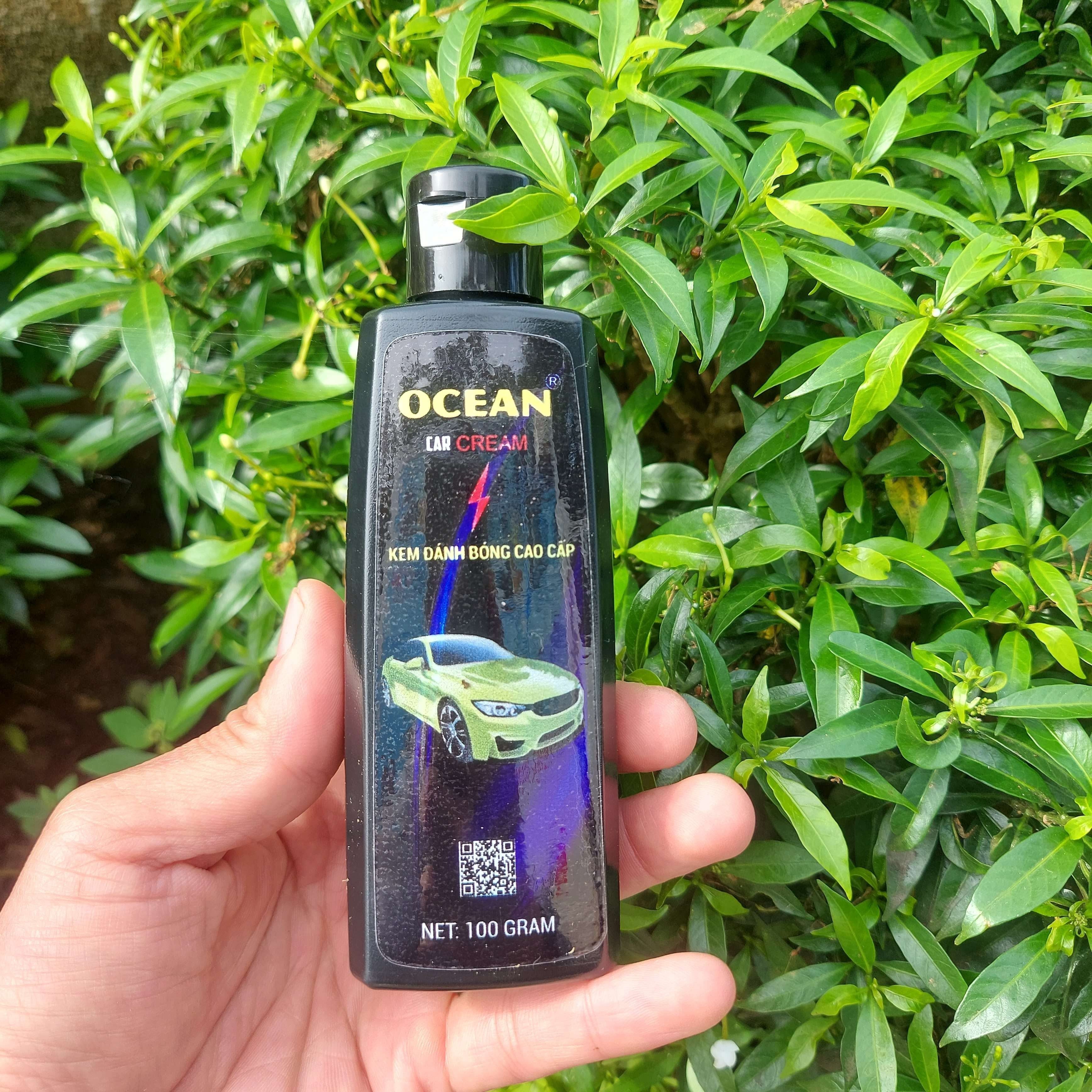 Kem đánh bóng ô tô cao cấp Ocean 100gram