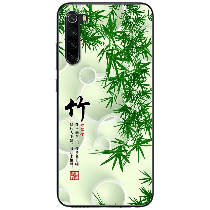 Ốp lưng dành cho Xiaomi Redmi Note 8 Pro mẫu Cành trúc