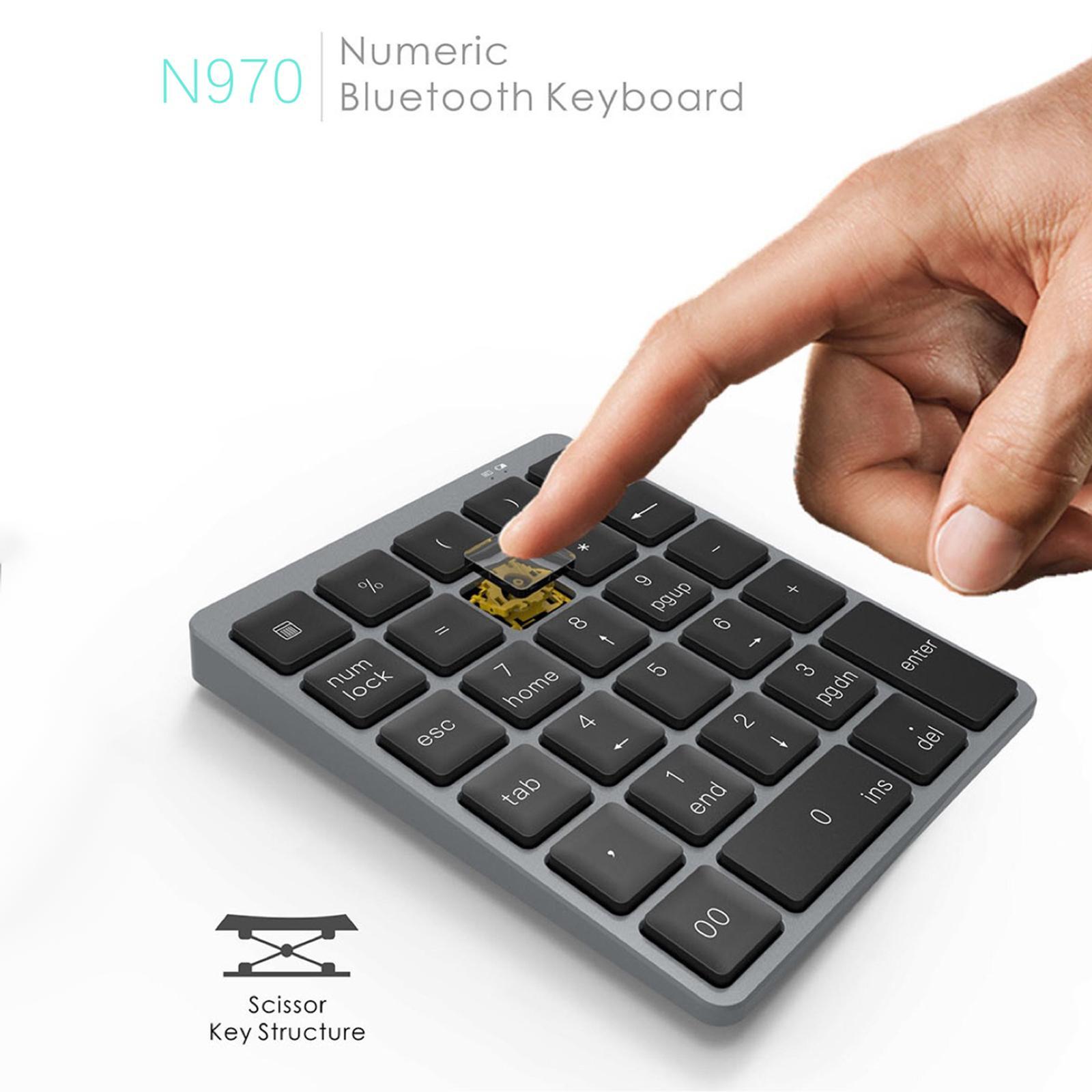 Financial Accounting Number Pad Multi Function Grey