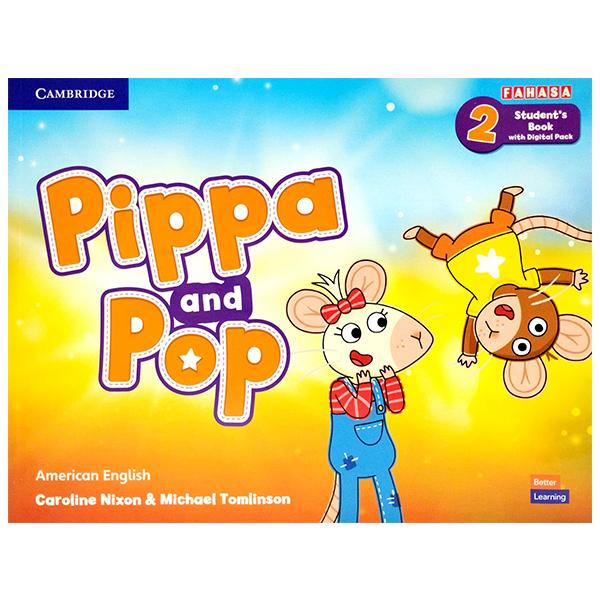 [Nhập 1212B15K giảm 15K đơn 199K] Pippa And Pop Level 2 Student's Book With Digital Pack American English