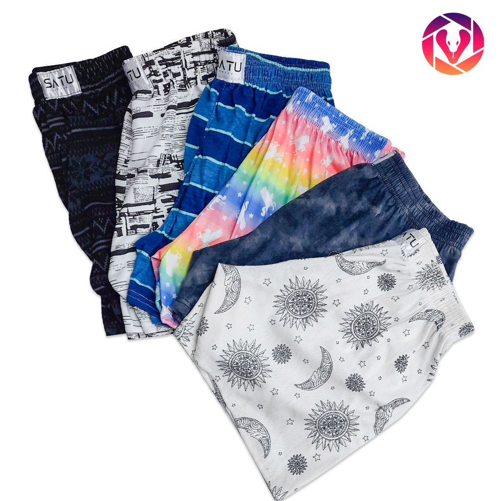Quần ngủ nam, họa tiết thổ cẩm độc đáo, chất vải thun cotton mát mẻ, thoải mái vận động