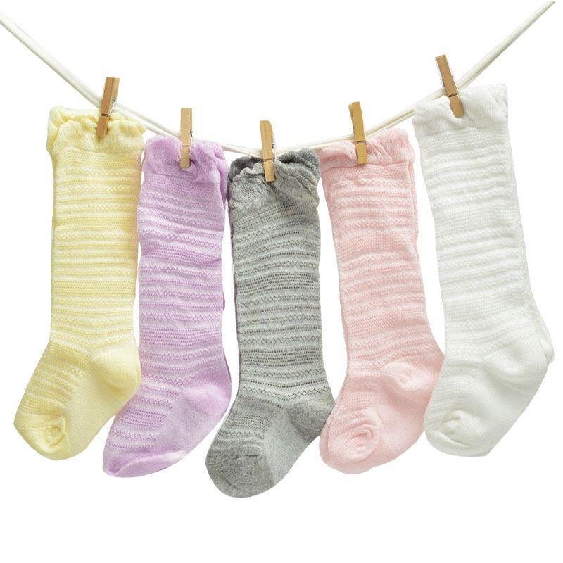 Tất lưới đùi trơn mềm mịn cho bé 0-3 tuổi