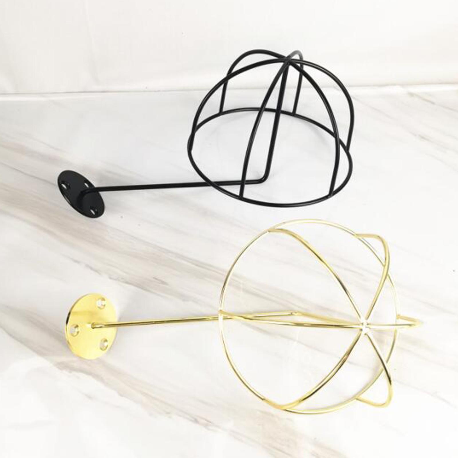 Display Rack Storage Holder Wall Mount Motorcycle Helmet Hat Hook