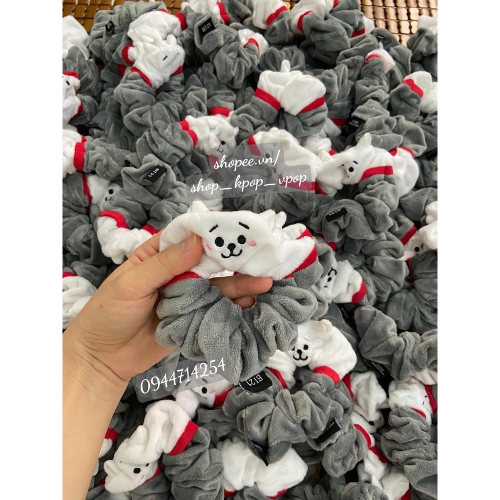 Scrunchies BT21 Dây cột tóc, buộc tóc BT21 xinh xắn chất lượng