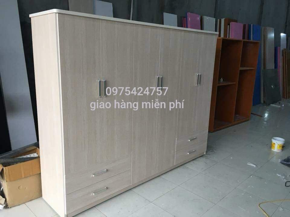 Tủ nhựa đài loan 6 cánh
