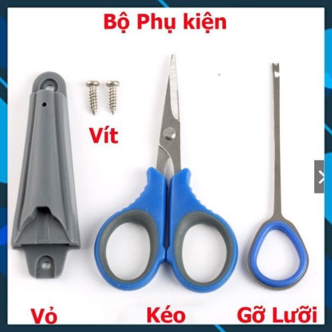 Kéo Cắt Thẻo + Gỡ lưỡi câu cá Đại Lý Đồ Câu Cá có thể Gắn Thùng Câu Đài vô cùng tiện lợi