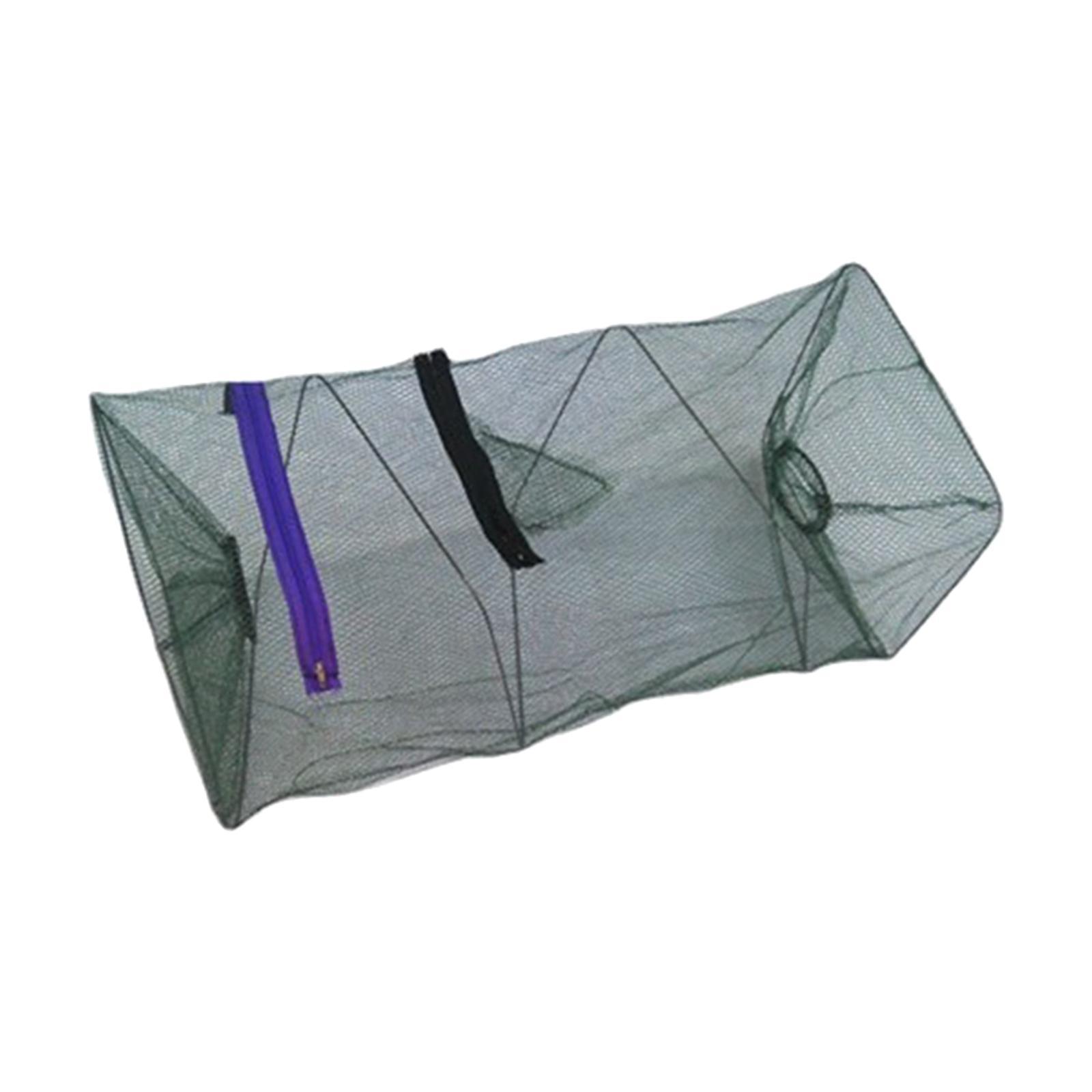 Fishing Net Lobster Net Automatic Folding Portable Easy to Use Upgrade Sturdy for Traveling Outdoor Fish Catching Kids