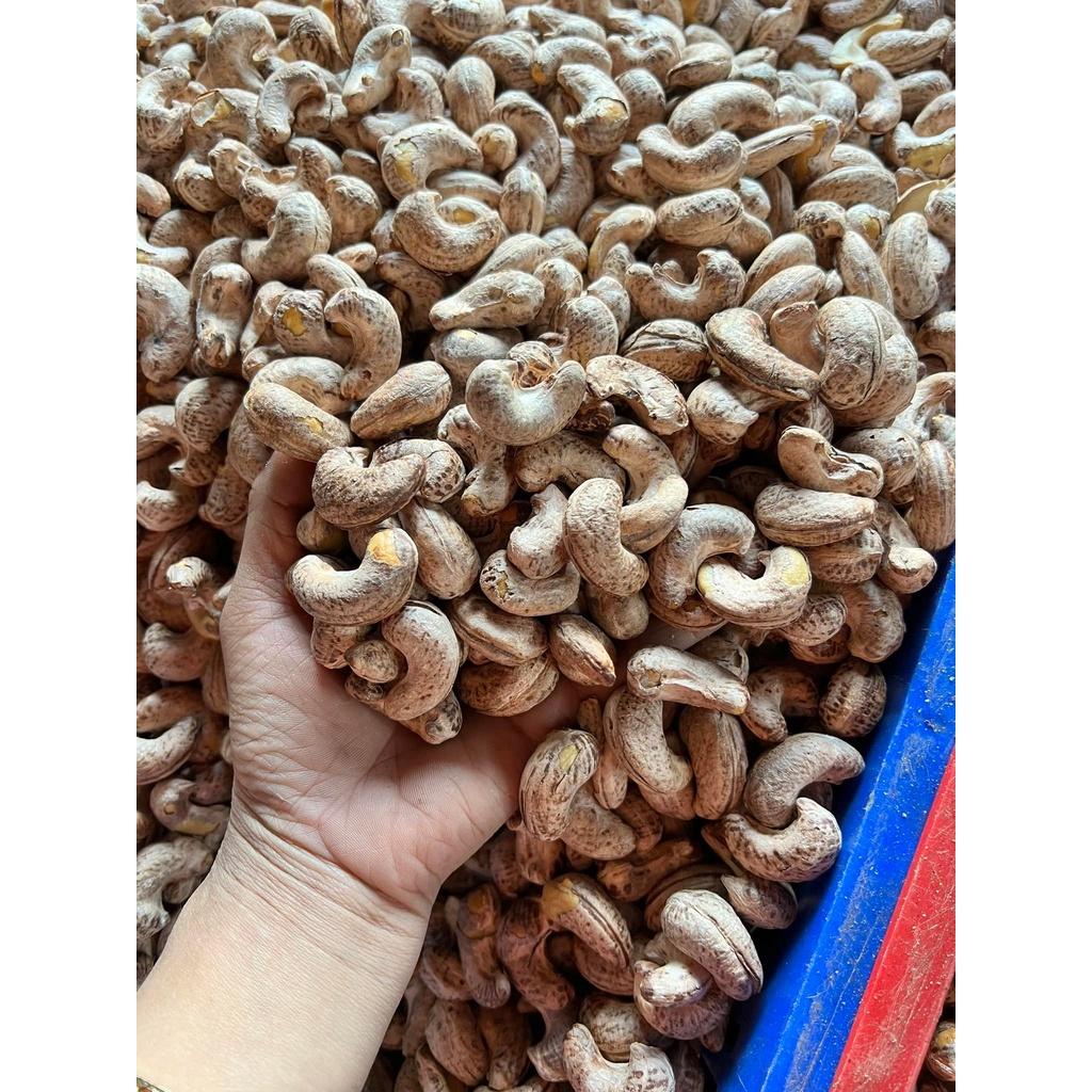 Hộp nắp giấy 250g Nguyên Hạt - Hạt điều Hoàng Linh Linh nhiều size thơm ngon giòn béo, rang mới hàng ngày
