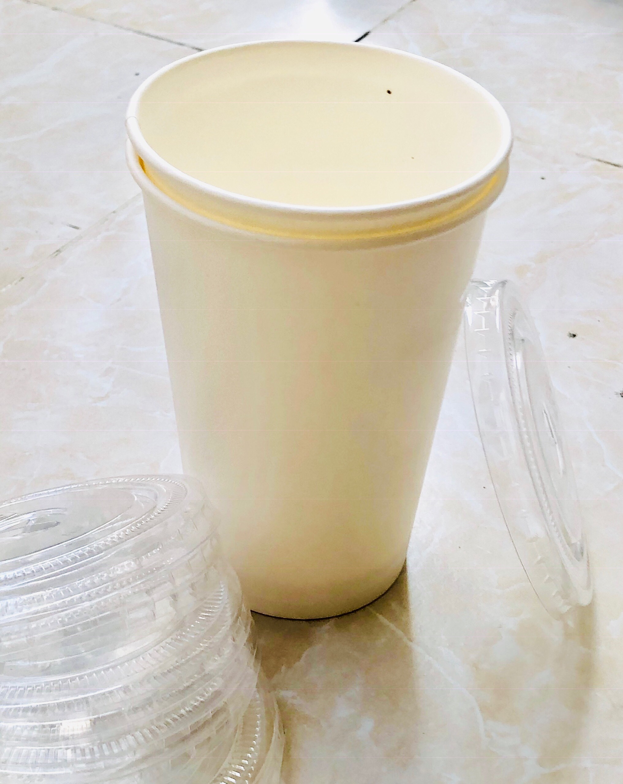 Bộ 40 Ly Giấy Trắng KETILO Cao Cấp 360ml, Có Kèm Theo Nắp Tiện Lợi Chắc Chắn, Dùng 1 Lần Tiện Lợi - HÀNG CHÍNH HÃNG LG005
