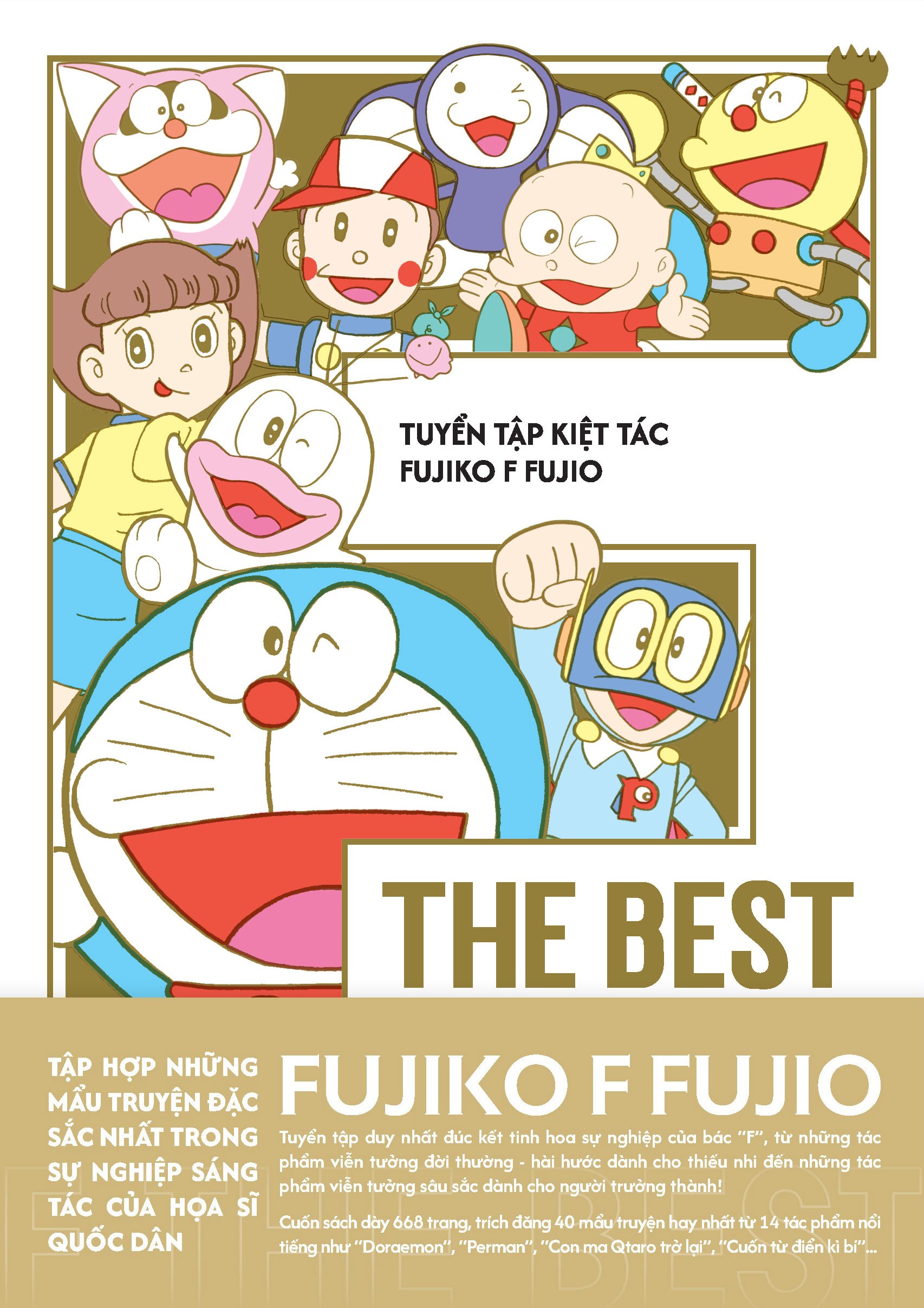 Tuyển Tập Kiệt Tác Fujiko F Fujio - F The Best [Tặng Kèm Set Sticker Khổ Lớn]