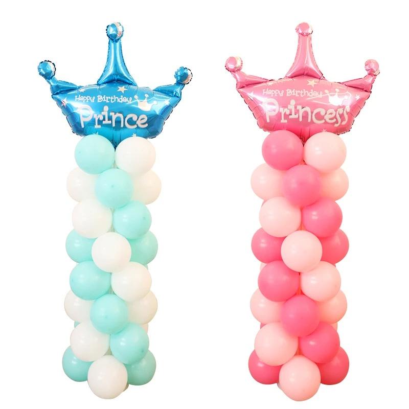 Bộ Bong Bóng Kèm Giá Đỡ Dùng Trang Trí Tiệc Sinh Nhật